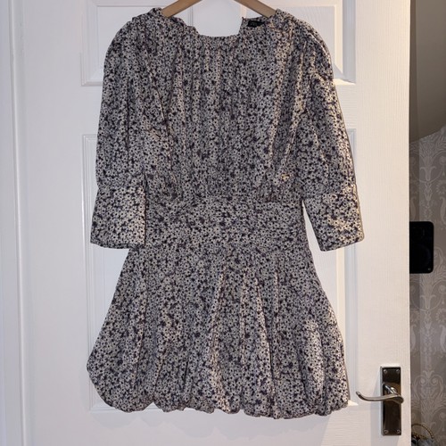 Zara floral puff - sleeve,