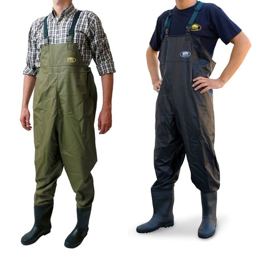 New lineaeffe pvc chest waders - chest,