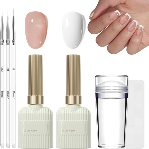 French manicure polish - french,