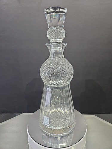 Antique wine decanter w - antique,