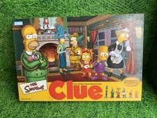 The Simpsons Clue/Cluedo 2nd Edition Game by Parker Board Game Sealed Inside