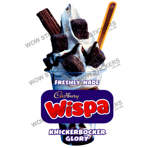 Ice cream van - sticker, wispa
