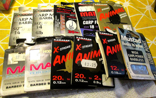 Job lot packs - lot, hooks