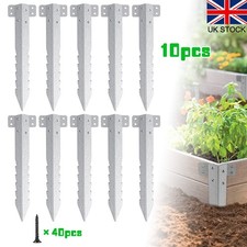 10X Railway Sleeper Brackets