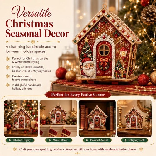 Christmas pearl art craft - art, kit