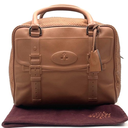 Mulberry brown embossed - brown,