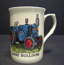 1 Mug LANZ BULLDOG TRACTOR Fine Bone China mug cup beaker 