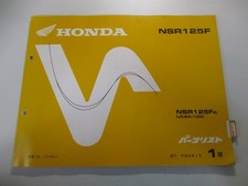 NSR125F Parts List 1st Edition