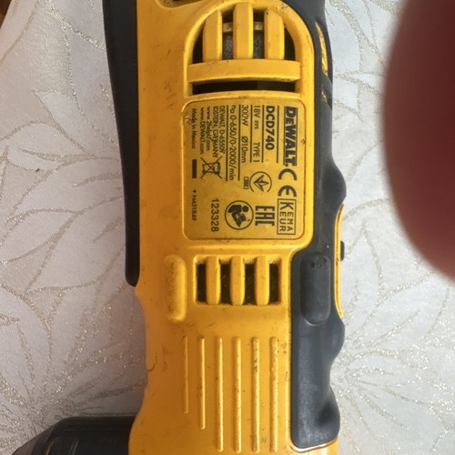 Dewalt dcd740 18v right - 18v, xr