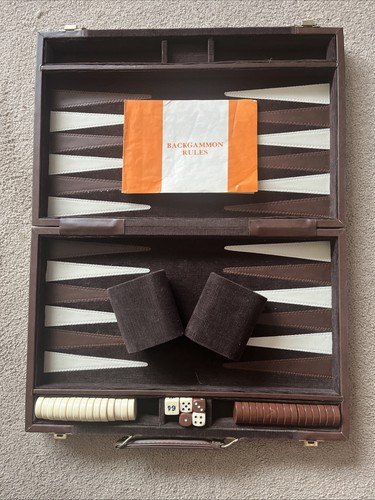 Backgammon set vintage - backgammon,