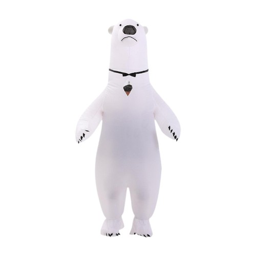 Inflatable polar bear costume - inflatable,