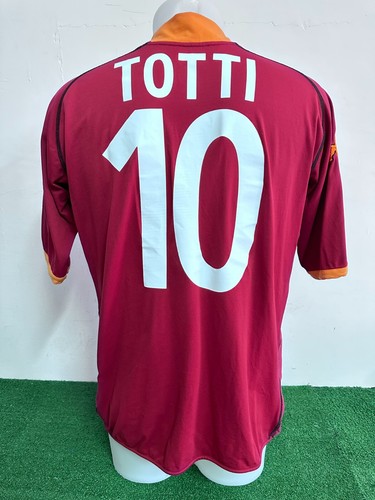 Rome totti match worn shirt - rome,