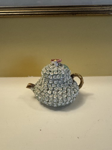 Rockingham porcelain miniature - porcelain,