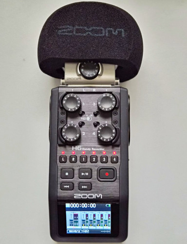 Zoom digital handy recorder - h6,