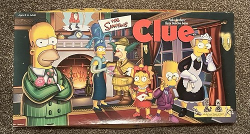 Simpsons cluedo - simpsons,