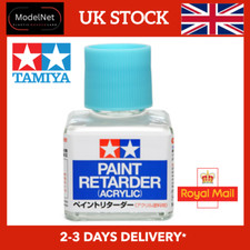 Tamiya 87114 Acrylic Paint Retarder - Slows Drying, Smooth Finish for Modelers