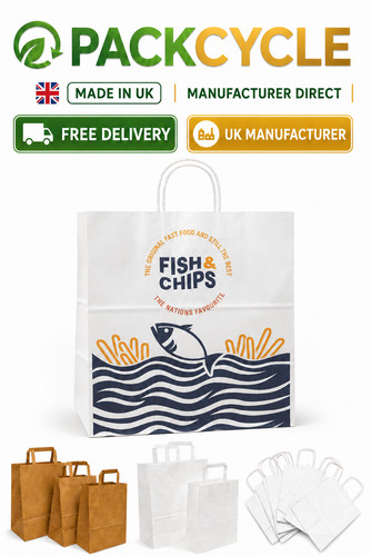 Strong fish chip shop paper - strong,