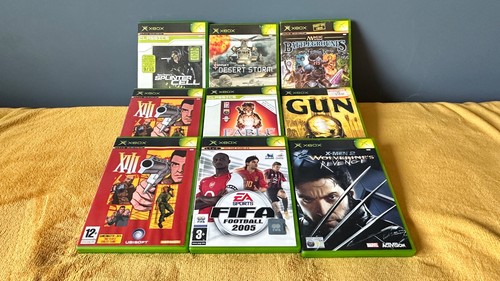 Original xbox games bundle - games,