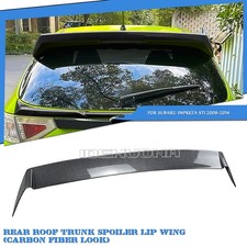 Rear Trunk Roof Spoiler Wing Kit For Subaru Impreza GRB WRX STI 2008-2014 2009