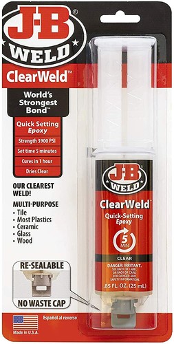 Weld clear glue - weld,