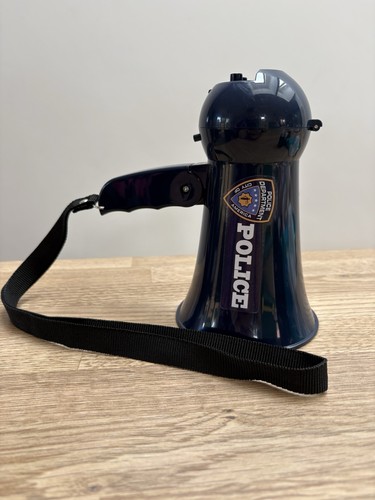 Toy megaphone police siren - police,