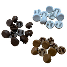 Round UPVC Drainage Cap Round Face Drain Covers for Windows Doors