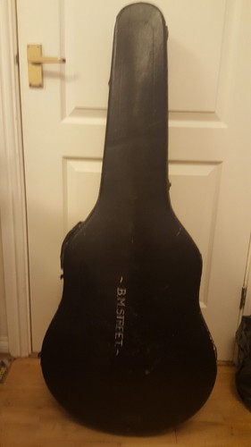 Vintage acoustic guitar black - acoustic,