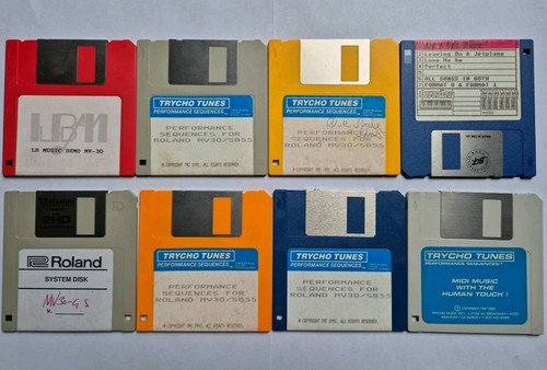 Roland performance data disks - roland,