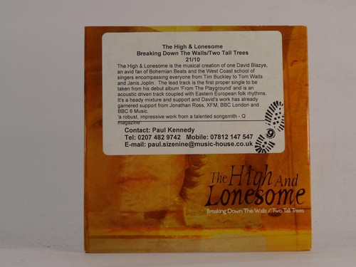 The high lonesome breaking - the,