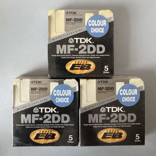 15x tdk floppy disks - tdk,