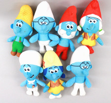 7x McDonalds Smurf Soft Toy