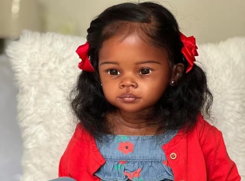 Painted toddler reborn - painted,