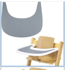New Grey Baby Highchair Silicone Placemat for Stokke Tripp Trapp Tray   Placemat