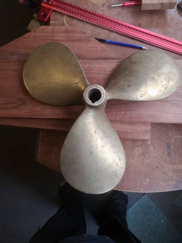 Bronze boat propeller - propeller, 18”