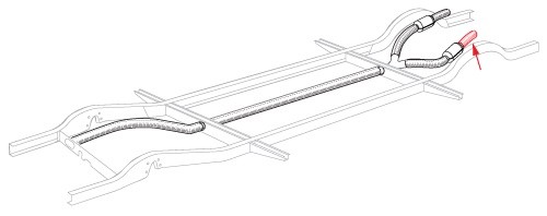 Heater tube insulation cover - tube,