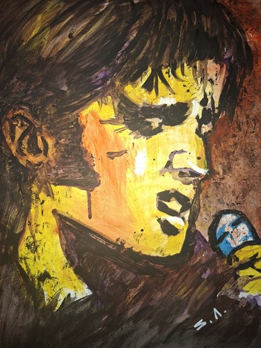 Expressionist elvis presley - elvis,