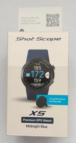 Shot scope golf gps watch - x5,