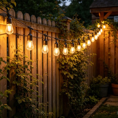 15m garden string lights - 15m,