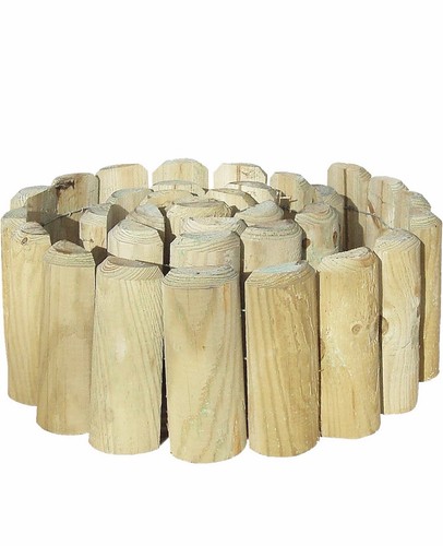 Flexible wooden log roll - flexible,