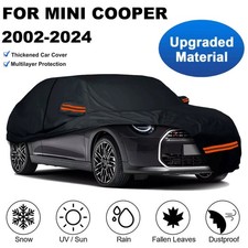 Heavy Duty 6 Layers Car Cover For Mini Cooper 2002-2024 Waterproof UV Protect