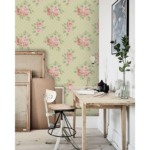 Green set cute shabby chic - set,