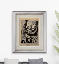Pablo Picasso Hand Signed Original Lithograph Print Certificate Appraisal