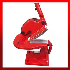 WNS Heavy Duty Throatless Shear Curved Blade Metal Cropper Cutter Guillotine 100
