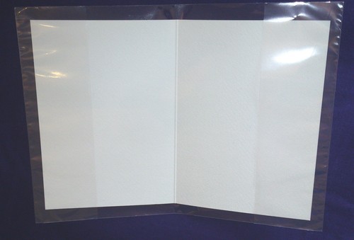 Clear cello bags jackets - clear,