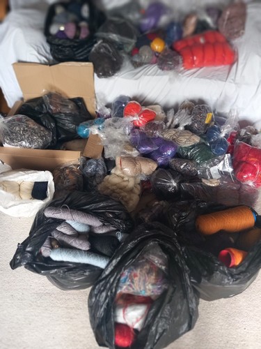 Massive joblot wool yarn for - yarn,