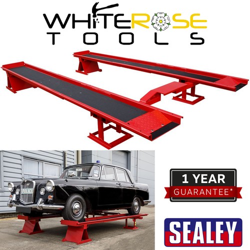 Sealey car lift ramp ton - sealey, 3