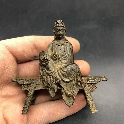 Rare chinese bronze buddha - rare,
