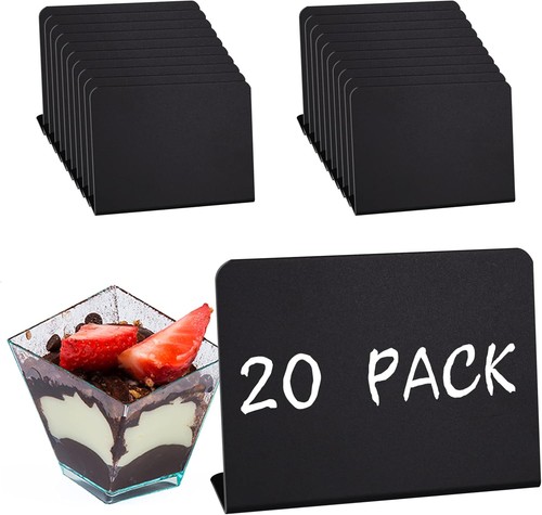 Mini chalkboard signs with - chalkboard,