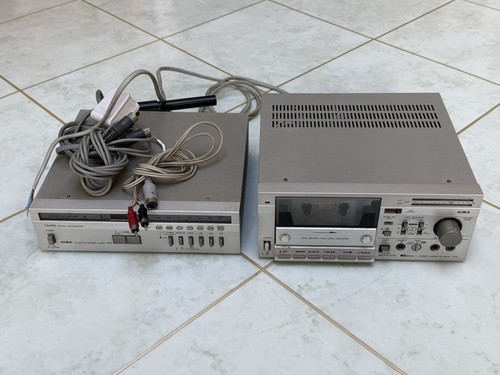 Aiwa stereo cassette deck - aiwa,