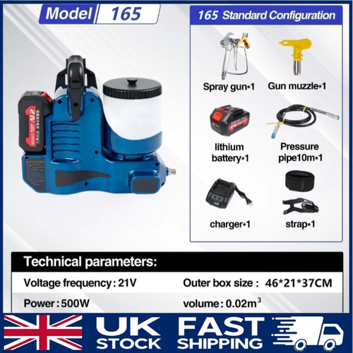 Adjustable airless sprayer - adjustable,